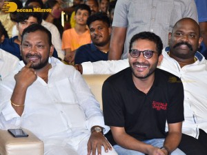 Sai Pallavi and Rana Daggubati attend the function of Telugu movie Virata Parvam titled Aathmeeya Veduka