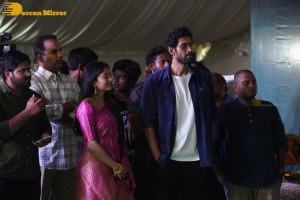 Sai Pallavi and Rana Daggubati in Guntur to promote their movie Virata Parvam