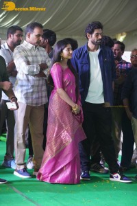 Sai Pallavi and Rana Daggubati in Guntur to promote their movie Virata Parvam