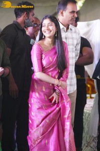 Sai Pallavi and Rana Daggubati in Guntur to promote their movie Virata Parvam