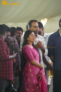 Sai Pallavi and Rana Daggubati in Guntur to promote their movie Virata Parvam