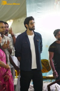 Sai Pallavi and Rana Daggubati in Guntur to promote their movie Virata Parvam