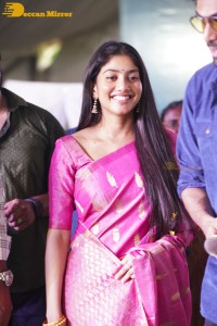 Sai Pallavi and Rana Daggubati in Guntur to promote their movie Virata Parvam