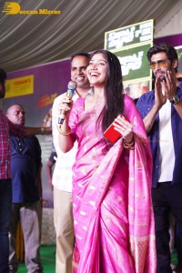 Sai Pallavi and Rana Daggubati in Guntur to promote their movie Virata Parvam