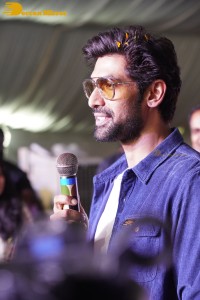 Sai Pallavi and Rana Daggubati in Guntur to promote their movie Virata Parvam