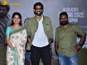 Sai Pallavi and Rana Daggubati of Virata Parvam movie team visited visakhapatnam part two