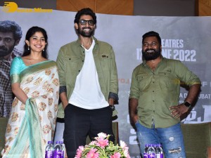 Sai Pallavi and Rana Daggubati of Virata Parvam movie team visited visakhapatnam part two