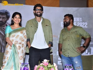 Sai Pallavi and Rana Daggubati of Virata Parvam movie team visited visakhapatnam part two