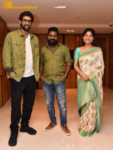 Sai Pallavi and Rana Daggubati of Virata Parvam movie team visited visakhapatnam part two