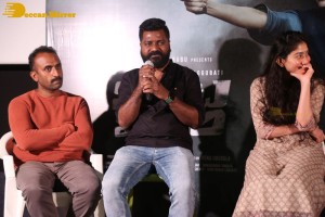 Sai Pallavi and Daggubati Suresh Babu attend the Press Meet of the movie Virata Parvam