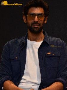 Sai Pallavi and Rana Daggubati in Vijayawada to promote their movie Virata Parvam