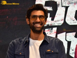 Sai Pallavi and Rana Daggubati in Vijayawada to promote their movie Virata Parvam