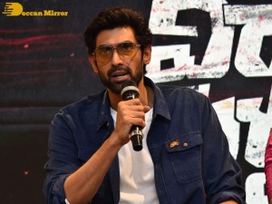 Sai Pallavi and Rana Daggubati in Vijayawada to promote their movie Virata Parvam