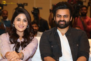 Virupaksha Thank You Meet attended by Sai Dharam Tej and Samyuktha Menon