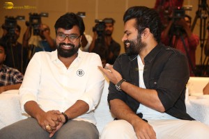 Virupaksha Thank You Meet attended by Sai Dharam Tej and Samyuktha Menon
