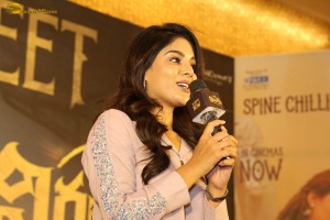 Virupaksha Thank You Meet attended by Sai Dharam Tej and Samyuktha Menon