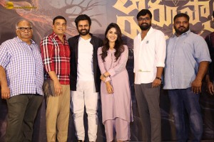 Virupaksha Thank You Meet attended by Sai Dharam Tej and Samyuktha Menon