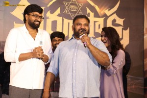 Virupaksha Thank You Meet attended by Sai Dharam Tej and Samyuktha Menon