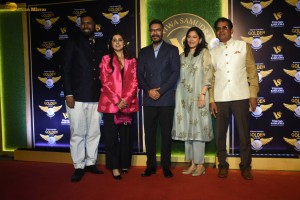 Vishwa Samudra Golden Eagles Championship 8th Edition attended by Ajay Devgn, Riteish and Genelia Deshmukh, and Karishma Tanna