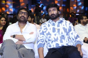 Viswam Pre-Release Function attended by Gopichand and Kavya Thapar