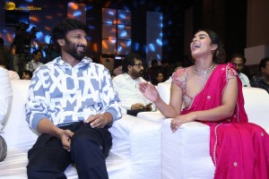 Viswam Pre-Release Function attended by Gopichand and Kavya Thapar