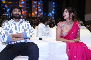 Viswam Pre-Release Function attended by Gopichand and Kavya Thapar
