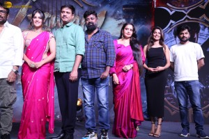 Viswam Pre-Release Function attended by Gopichand and Kavya Thapar