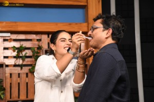 Viswam Success Meet attended by Gopichand, Kavya Thapar, and Srinu Vaitla