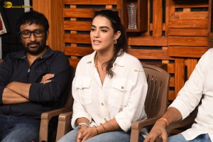 Viswam Success Meet attended by Gopichand, Kavya Thapar, and Srinu Vaitla