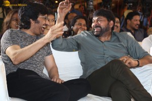 Waltair Veerayya Blockbuster Celebrations attended by Chiranjeevi and Ravi Teja