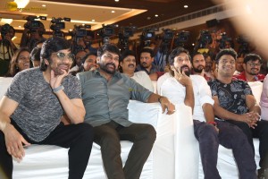 Waltair Veerayya Blockbuster Celebrations attended by Chiranjeevi and Ravi Teja