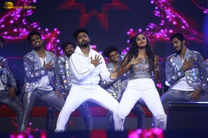 Waltair Veerayya mega mass party attended by Chiranjeevi, Ravi Teja, Urvashi Rautela and Catherine Tresa
