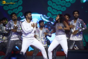 Waltair Veerayya mega mass party attended by Chiranjeevi, Ravi Teja, Urvashi Rautela and Catherine Tresa