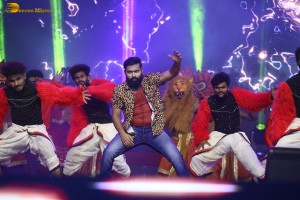 Waltair Veerayya mega mass party attended by Chiranjeevi, Ravi Teja, Urvashi Rautela and Catherine Tresa
