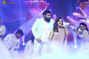 Waltair Veerayya mega mass party attended by Chiranjeevi, Ravi Teja, Urvashi Rautela and Catherine Tresa