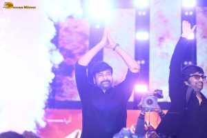 Waltair Veerayya mega mass party attended by Chiranjeevi, Ravi Teja, Urvashi Rautela and Catherine Tresa