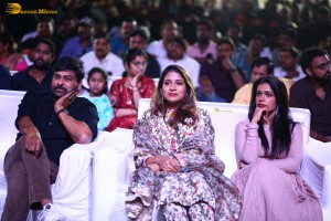 Waltair Veerayya mega mass party attended by Chiranjeevi, Ravi Teja, Urvashi Rautela and Catherine Tresa