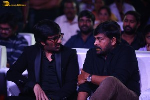Waltair Veerayya mega mass party attended by Chiranjeevi, Ravi Teja, Urvashi Rautela and Catherine Tresa
