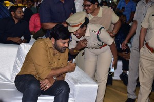 waltair veerayya vijaya viharam celebration attended by Chiranjeevi and Ram Charan Teja