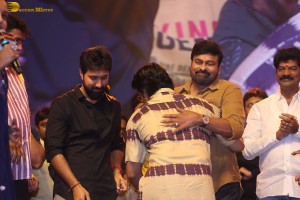 waltair veerayya vijaya viharam celebration attended by Chiranjeevi and Ram Charan Teja