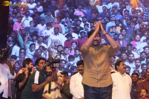 waltair veerayya vijaya viharam celebration attended by Chiranjeevi and Ram Charan Teja