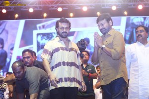 waltair veerayya vijaya viharam celebration attended by Chiranjeevi and Ram Charan Teja