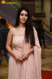 Actress Warina Hussain in a salwar dress