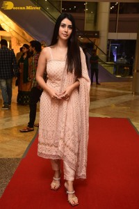 Actress Warina Hussain in a salwar dress