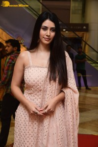 Actress Warina Hussain in a salwar dress