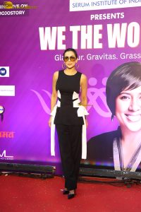 We The Women hosted by Barkha Dutt and attended by Janhvi Kapoor, Dia Mirza, Malaika Arora, and Neha Dhupia