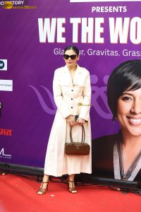 We The Women hosted by Barkha Dutt and attended by Janhvi Kapoor, Dia Mirza, Malaika Arora, and Neha Dhupia