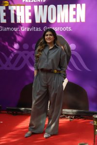 We The Women hosted by Barkha Dutt and attended by Janhvi Kapoor, Dia Mirza, Malaika Arora, and Neha Dhupia