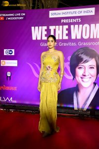 We The Women hosted by Barkha Dutt and attended by Janhvi Kapoor, Dia Mirza, Malaika Arora, and Neha Dhupia