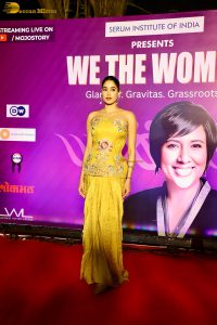 We The Women hosted by Barkha Dutt and attended by Janhvi Kapoor, Dia Mirza, Malaika Arora, and Neha Dhupia